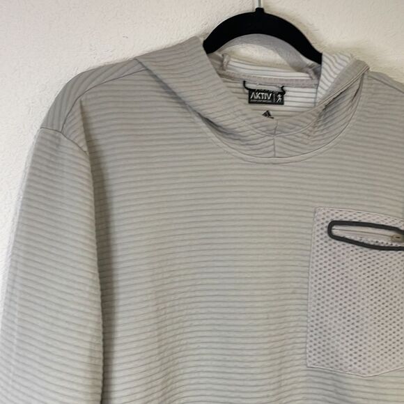 Adidas Aktiv grey hoodie/ running jacket size XL - Picture 5 of 14